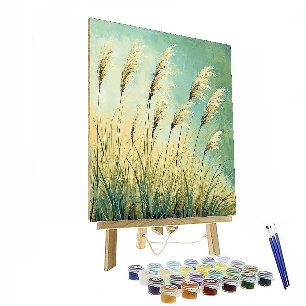 Leonardo Da Vinci Inspired Whimsical Breeze  Paint By Numbers