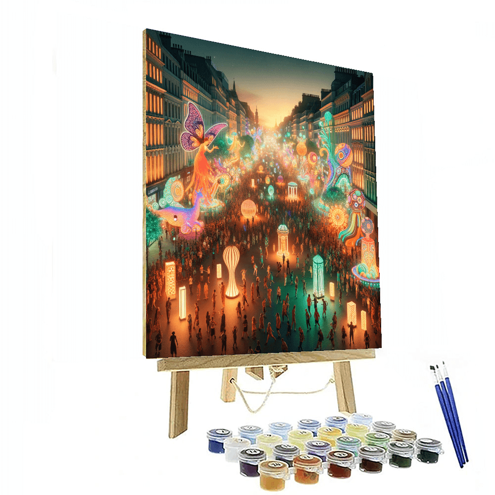 Luminaria Festival - San Antonio DIY Paint By Numbers