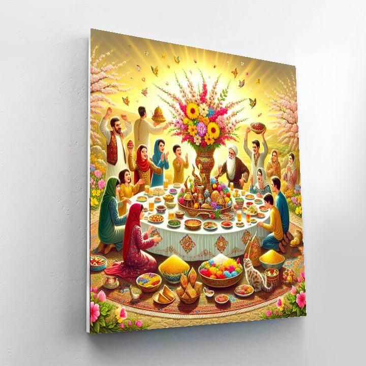 Nowruz Festival Paint By Numbers Kits