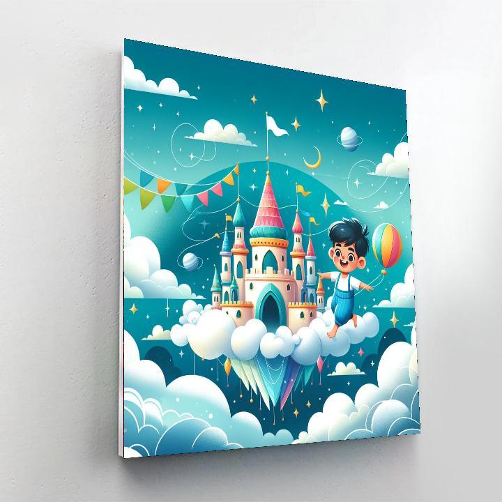 Floating Castle Adventure Paint By Numbers Kits