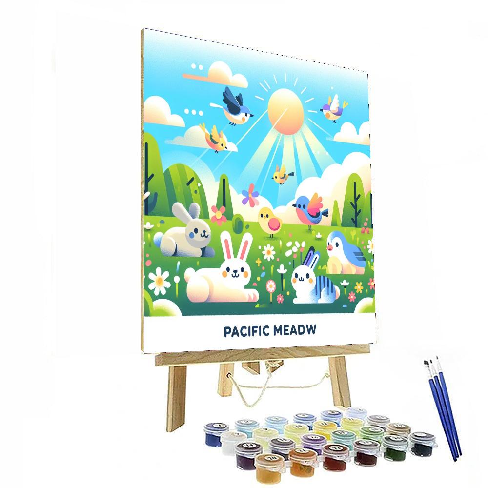 Merry Meadow Merriment Paint By Color