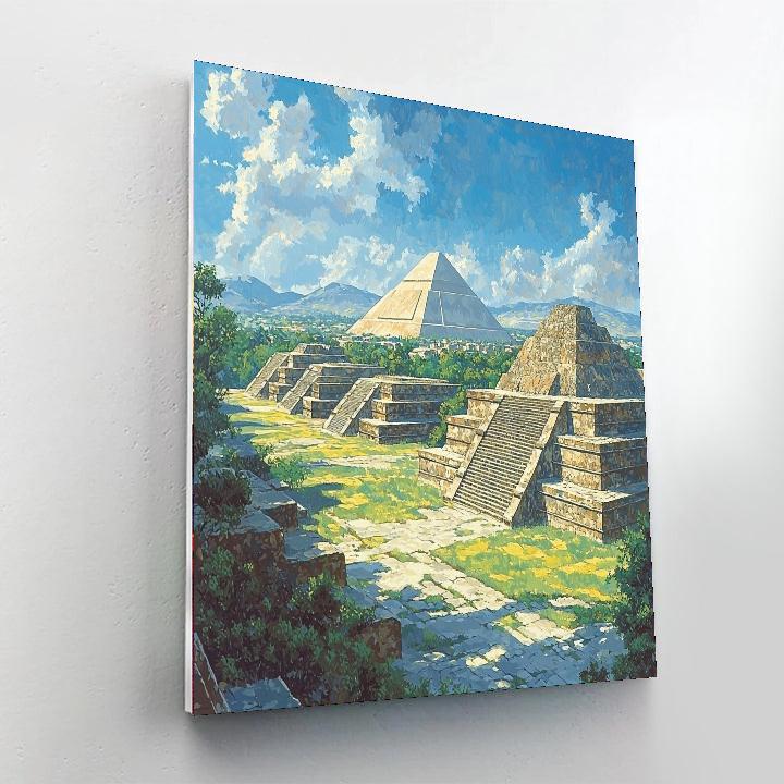 Teotihuacan - Mexico Numbered Painting Kits