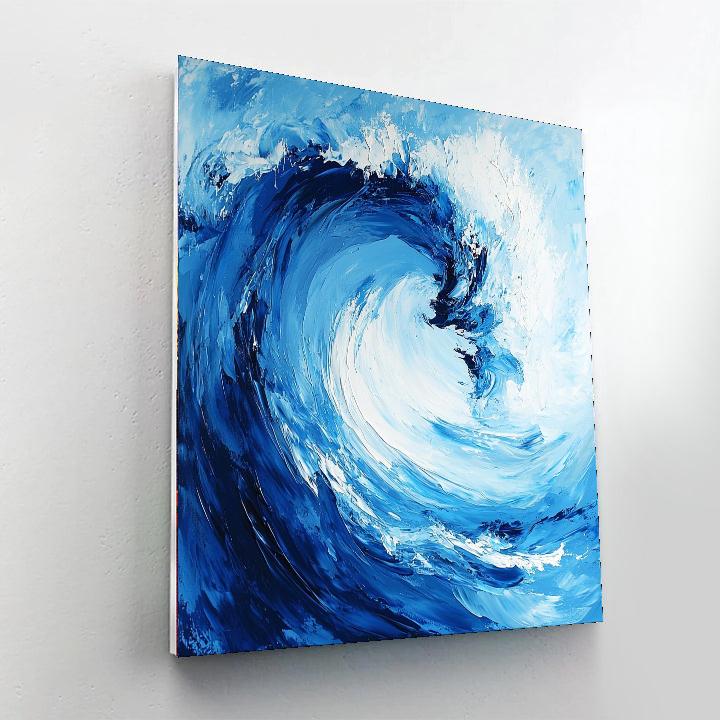 Michelangelo Inspired Ethereal Force  Paint By Color