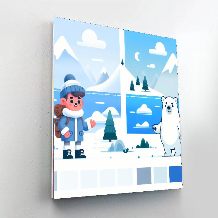 Winter Adventure Expedition Paint By Numbers Kits
