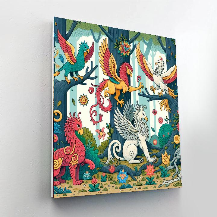 Mythical Missions Number Painting