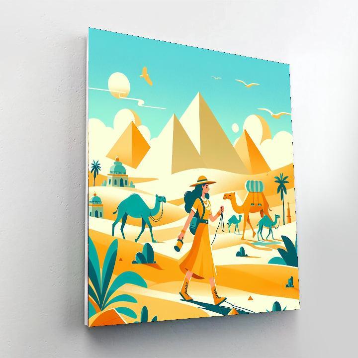 Desert Adventure Quest Paint By Color