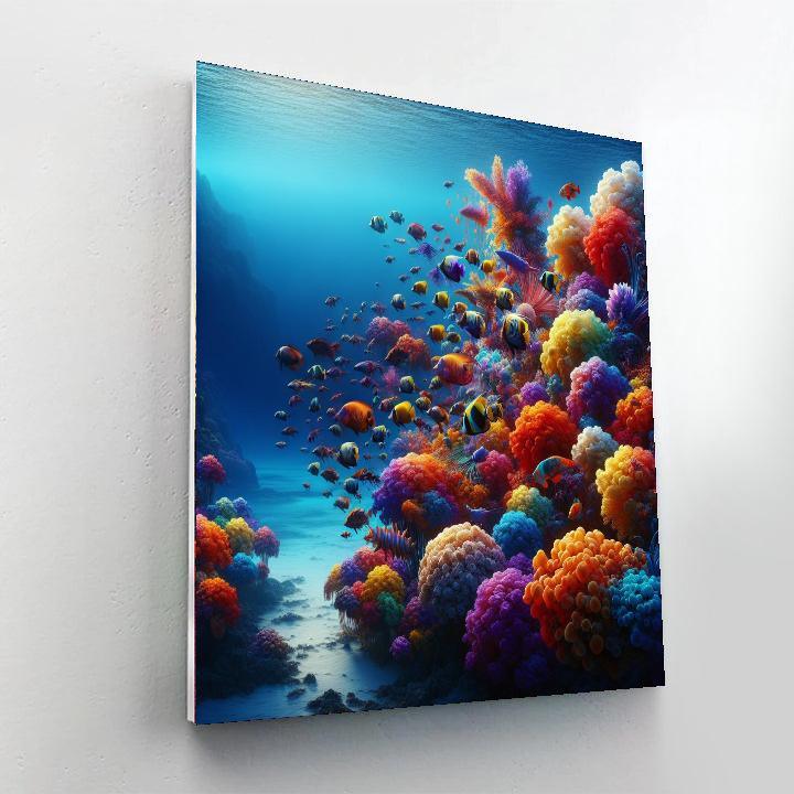 Coral Kingdom Paint By Numbers Kits