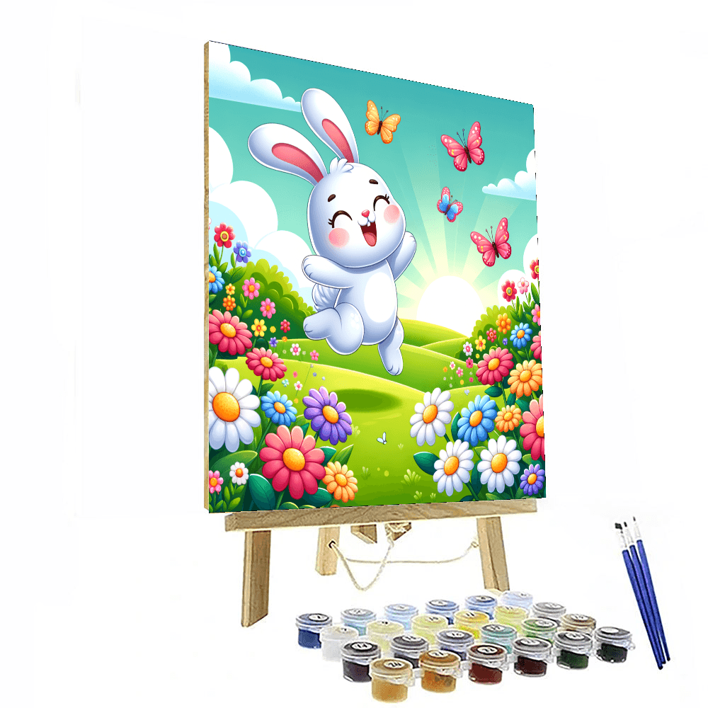 Hoppy Bunny Fun Paint By Numbers