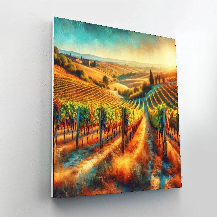 Tuscan Countryside Bliss DIY Paint By Numbers