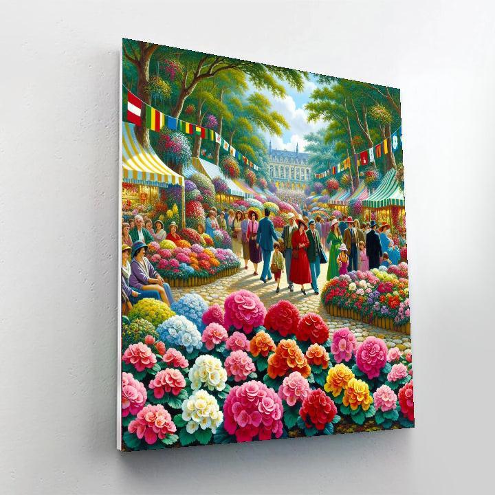 Ballarat Begonia Festival - Australia DIY Paint By Numbers