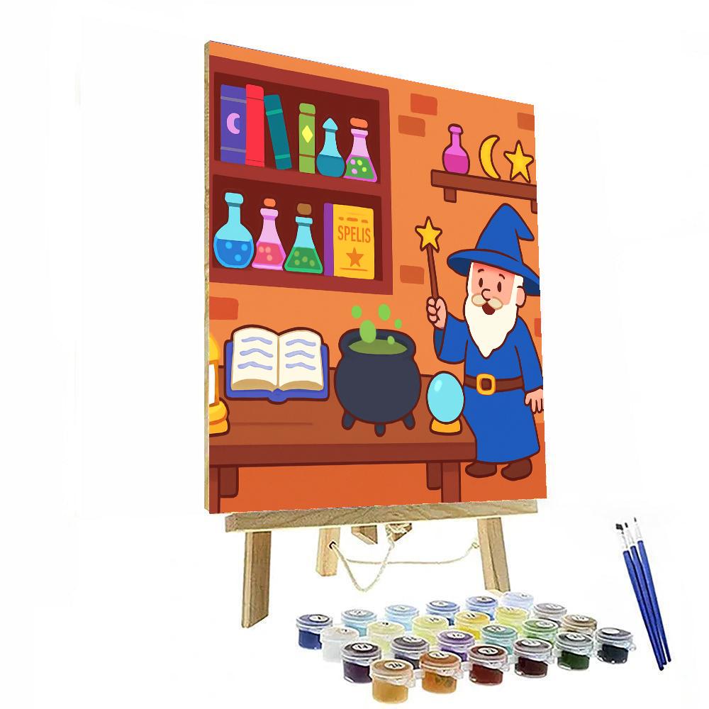 The Wizard's Workshop Paint By Number