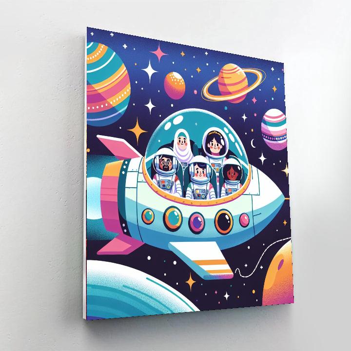 Space Discovery Expedition Paint By Numbers
