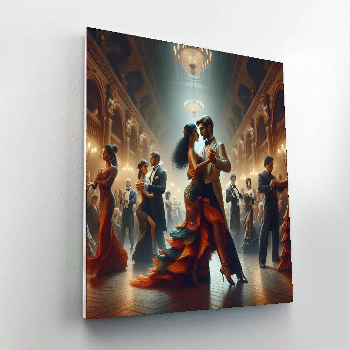 World Tango Championship - Buenos Aires, Argentina Painting Number Kit