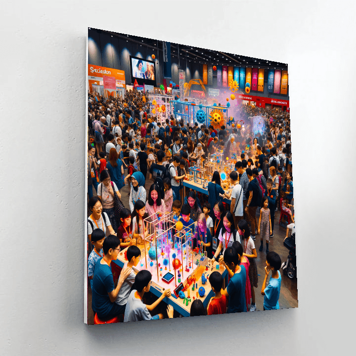 Glasgow Science Festival - Scotland Paint By Number