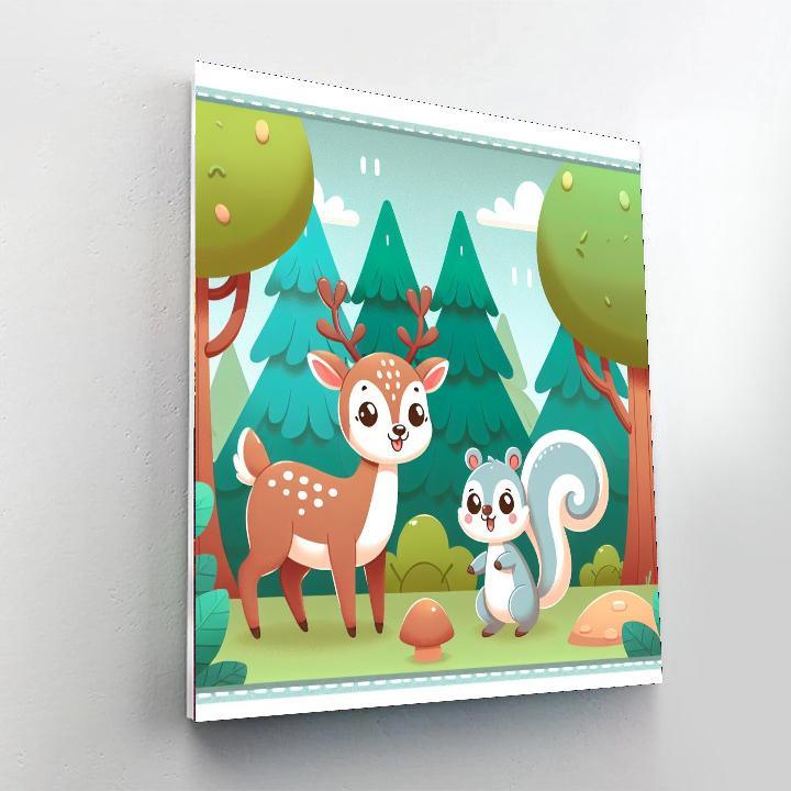 Forest Fantasy Quest Paint By Numbers Kits