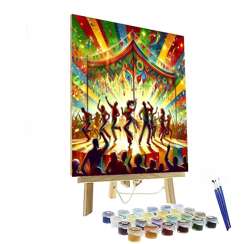 Festival Colors Paint By Numbers Kits