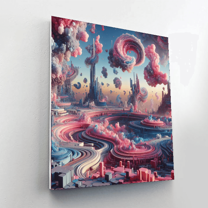 Surreal Daydream Paint By Color