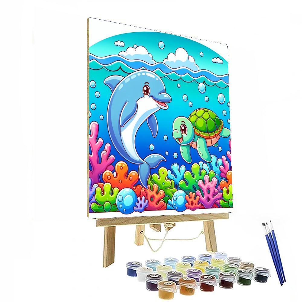 Ocean Explorer Adventure Booklet Paint By Numbers Kits