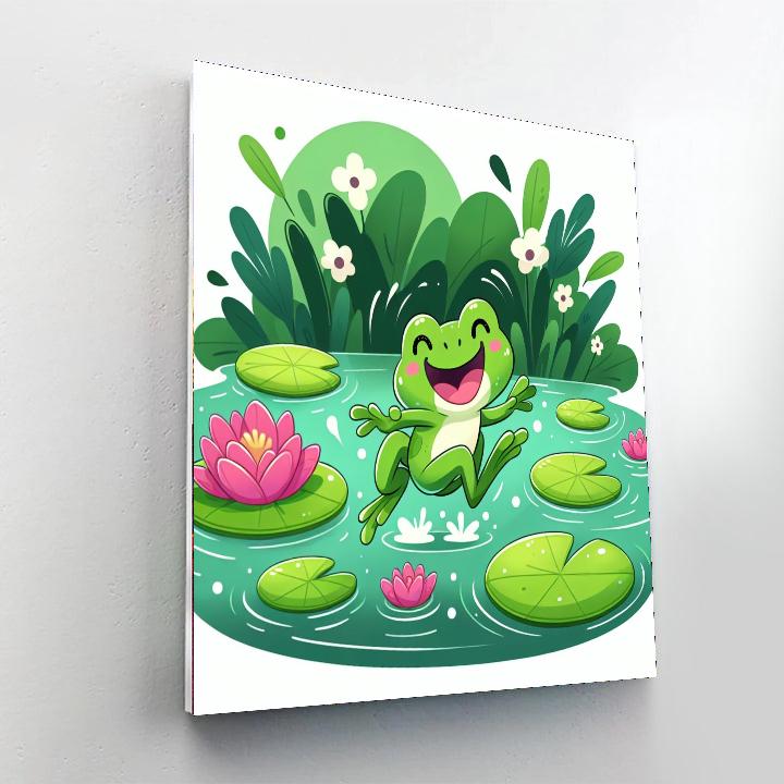 Froggy Fun Adventures Paint By Numbers