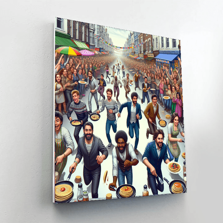 Pancake Day - United Kingdom Paint By Numbers Art