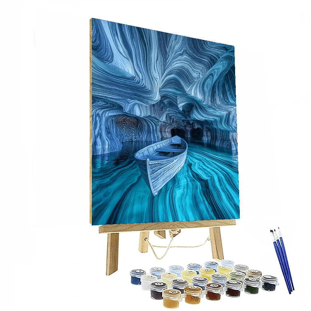 Marble Caves - Chile Chico DIY Paint By Numbers