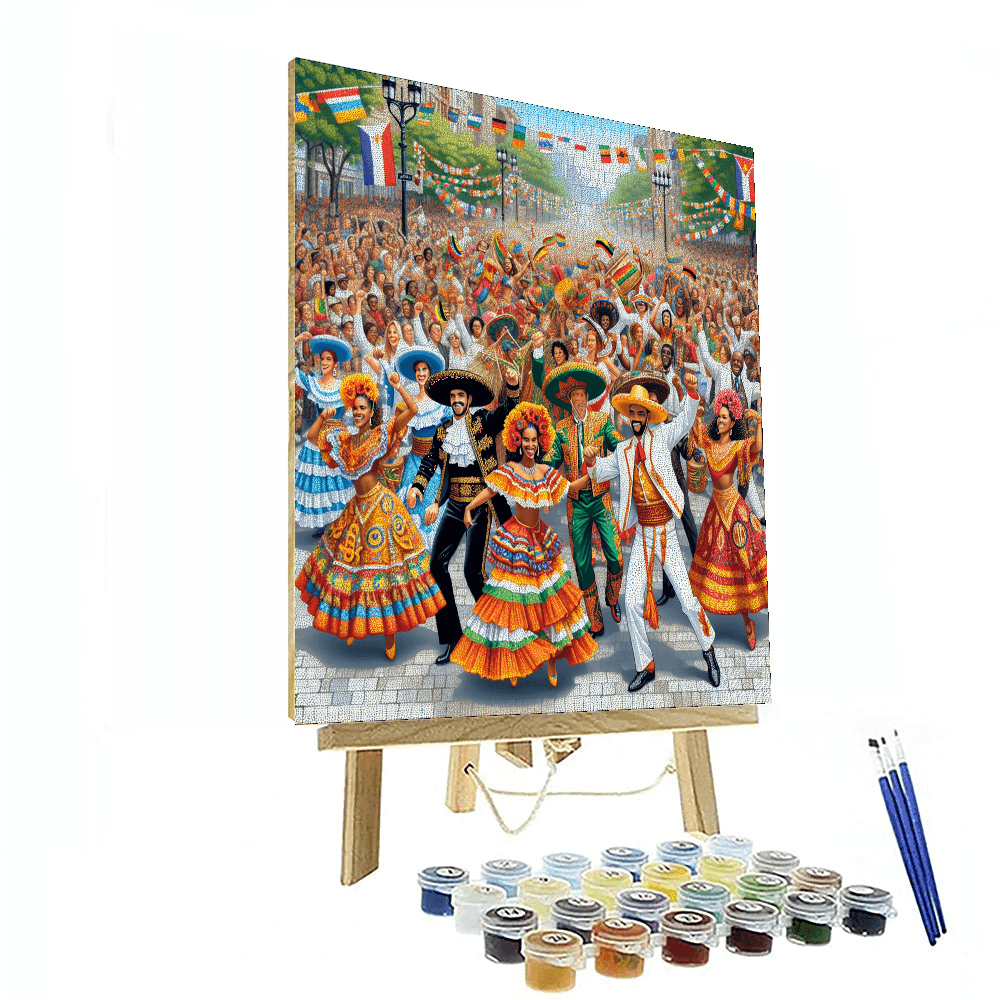 Karnaval Der Kulturen - Berlin Numbered Painting Kits