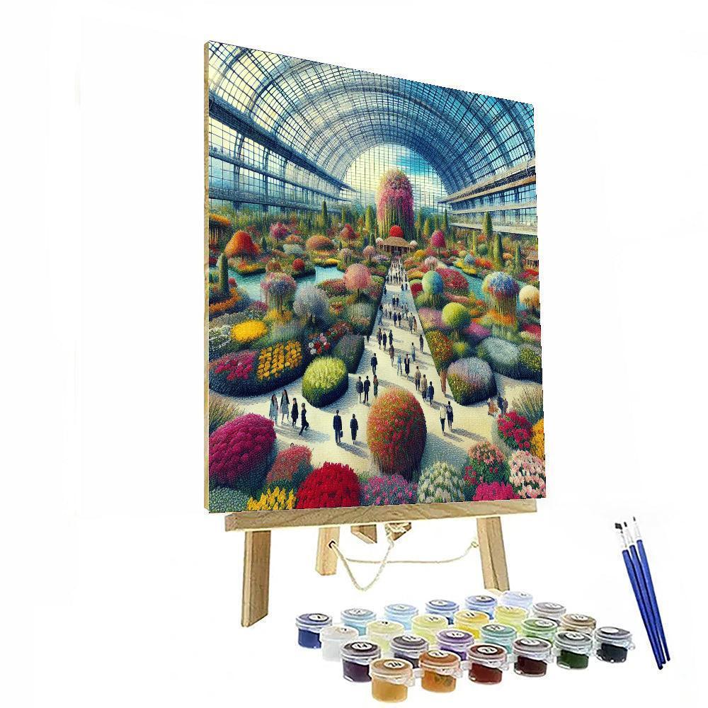 Floriade - Netherlands Numbered Painting Kits