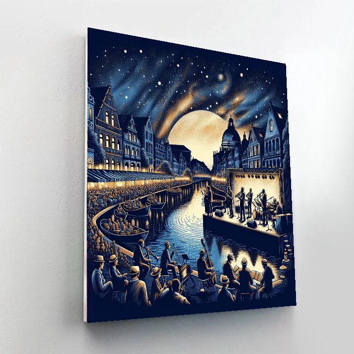 Venezia Jazz Festival - Italy Numbered Painting Kits