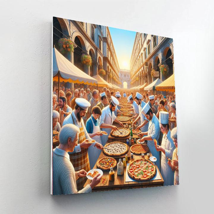 Pizzafest - Naples Painting Number Kit