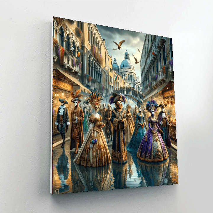 Carnival Of Venice - Italy Paint By Numbers Art