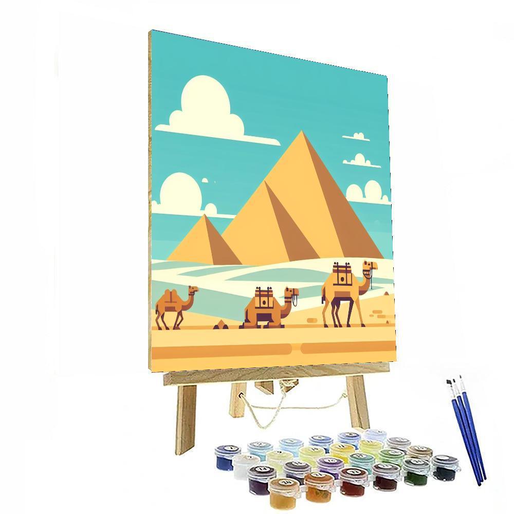 Desert Exploration Paint By Number
