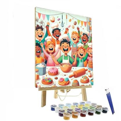 Sweet Bakery Delights Numbered Painting Kits