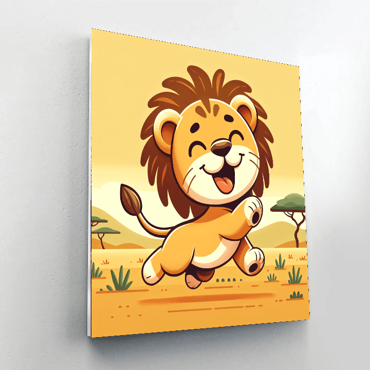 Safari Adventure Journey Paint By Numbers Art