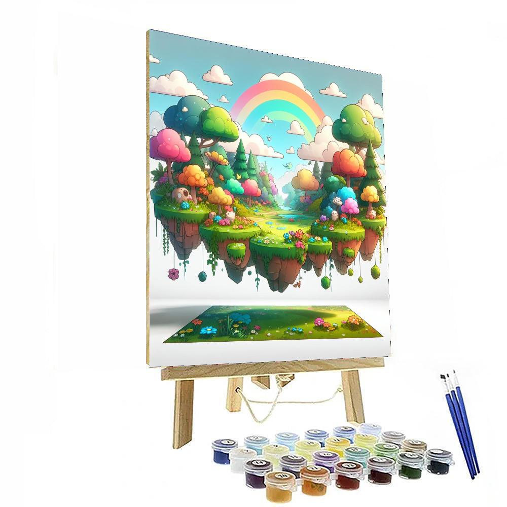 Imaginative Skyland Journey Painting Number Kit