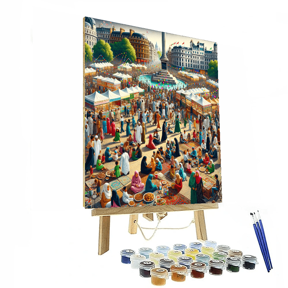 Eid Al-fitr Celebration - London, Uk DIY Paint By Numbers