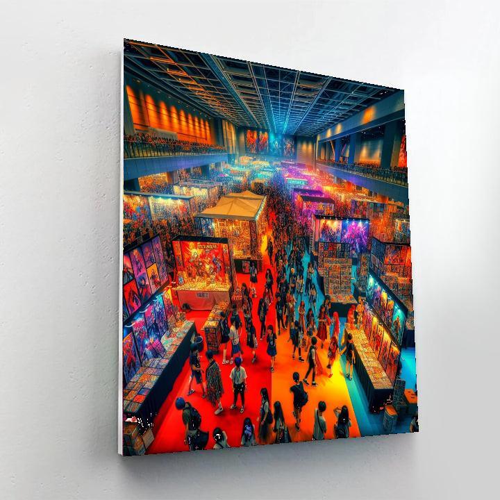 Comic-con International - San Diego Number Painting