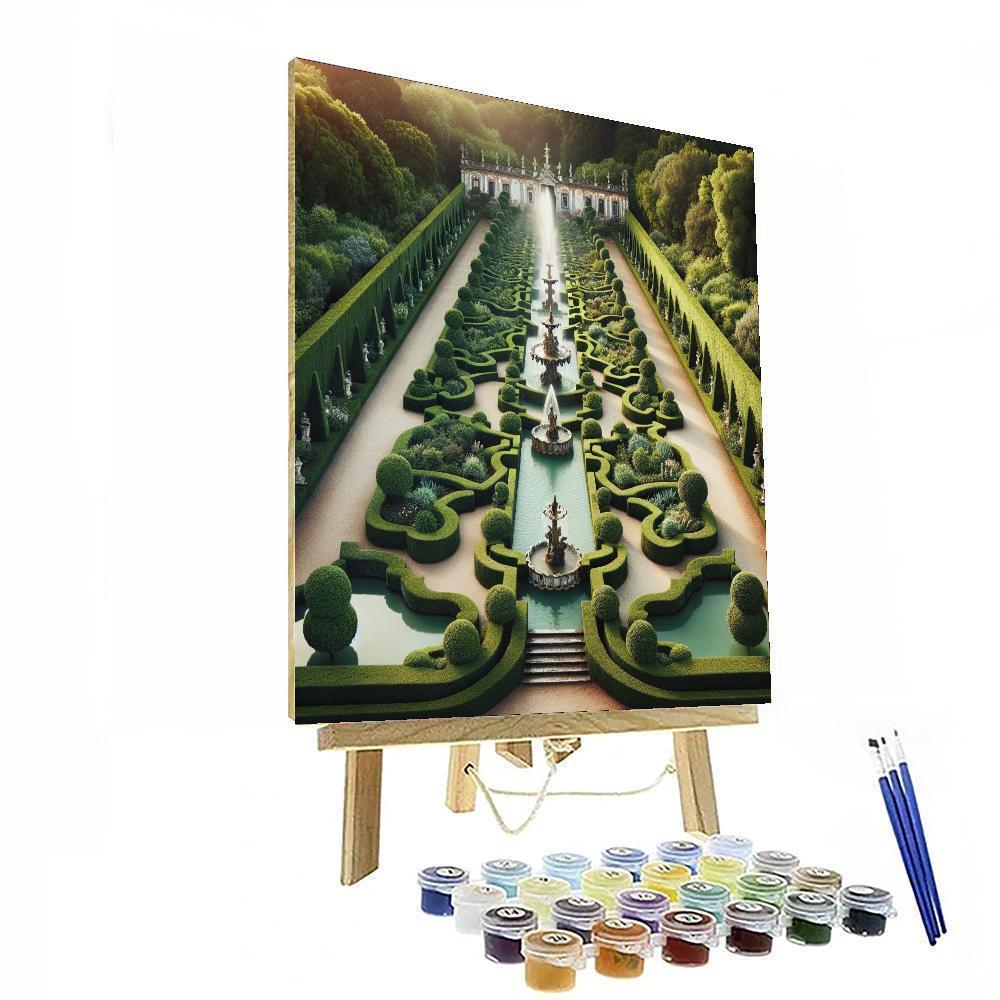 Elegant Baroque Garden Paint By Numbers Kits
