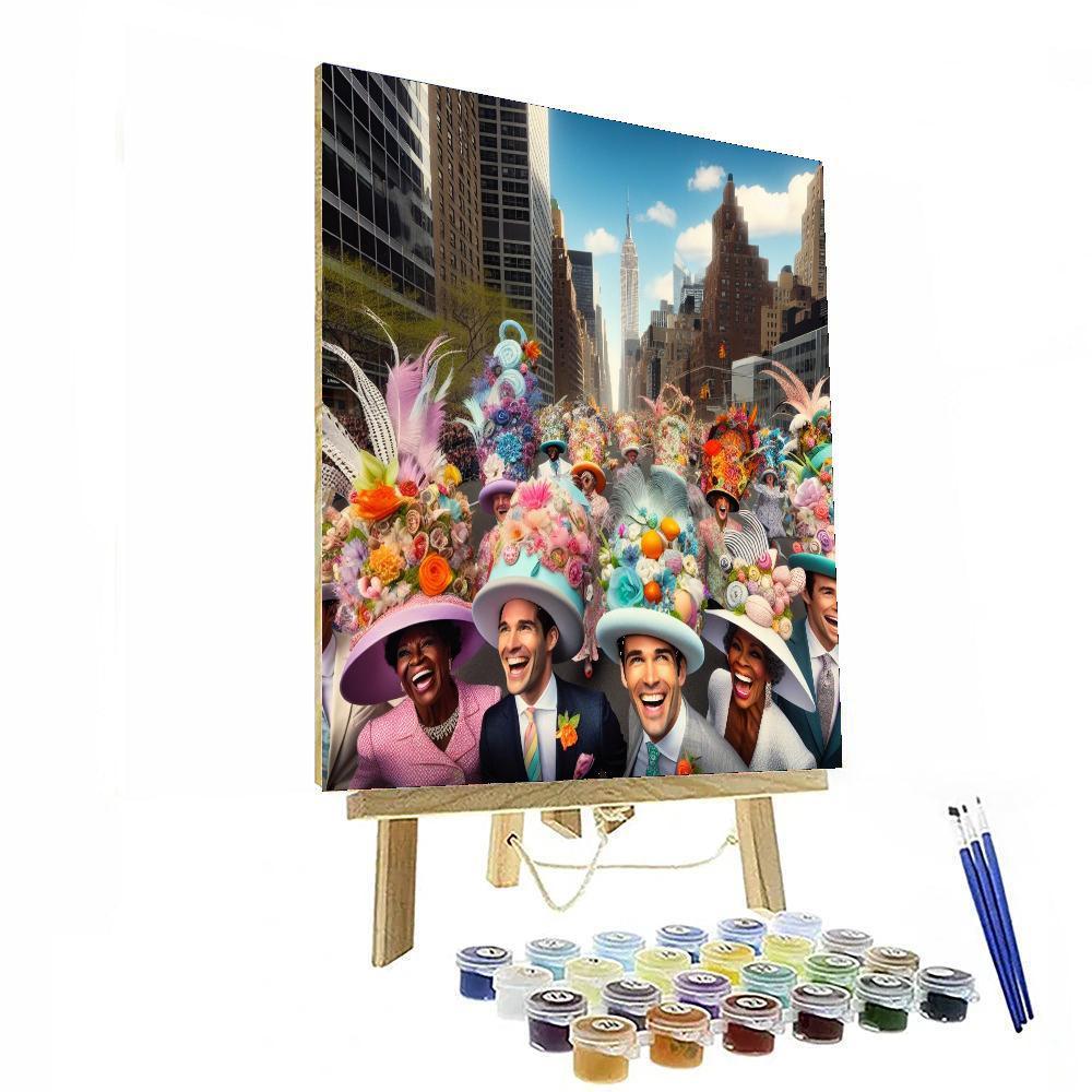 Easter Parade And Bonnet Festival - Usa Paint By Color
