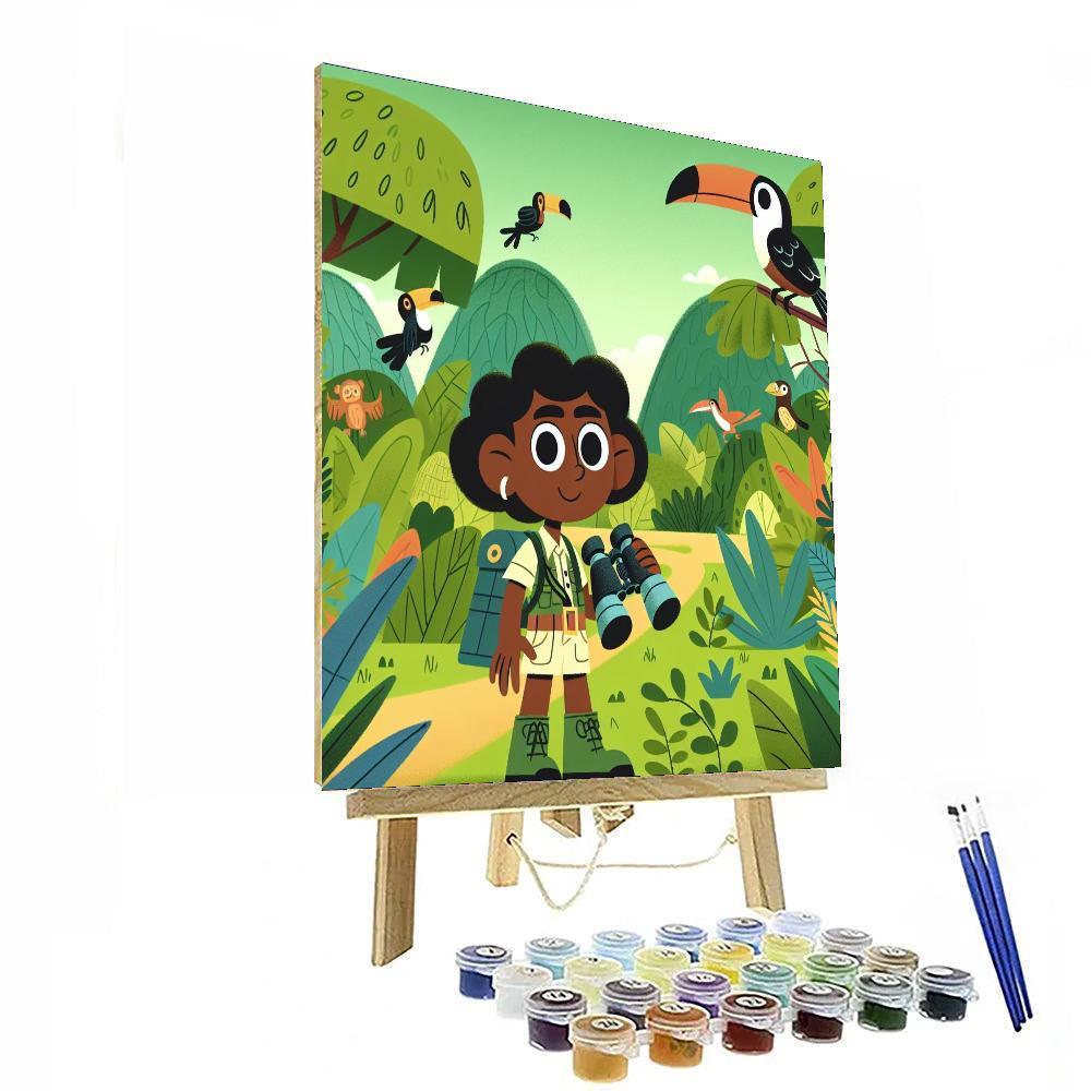 Mystic Jungle Explorers Paint By Numbers Kits