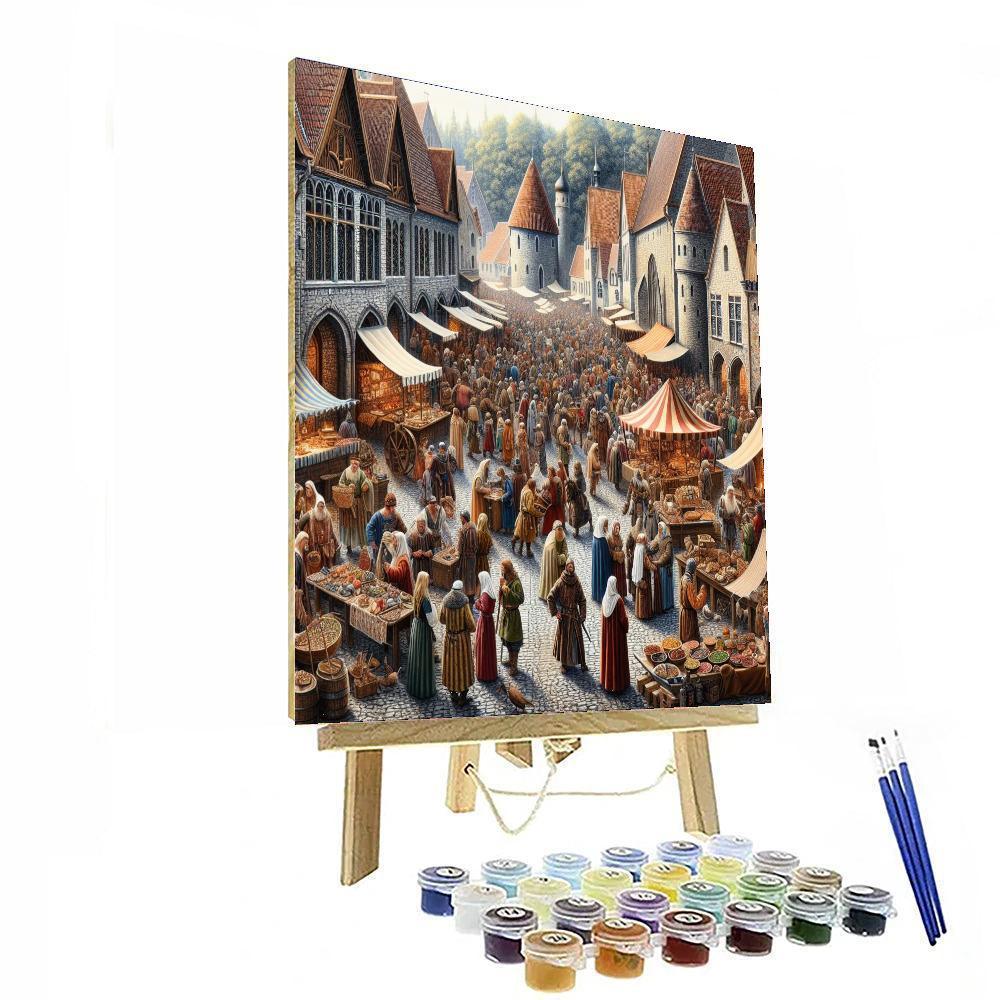 Tallinn Medieval Days - Estonia Paint By Numbers Kits