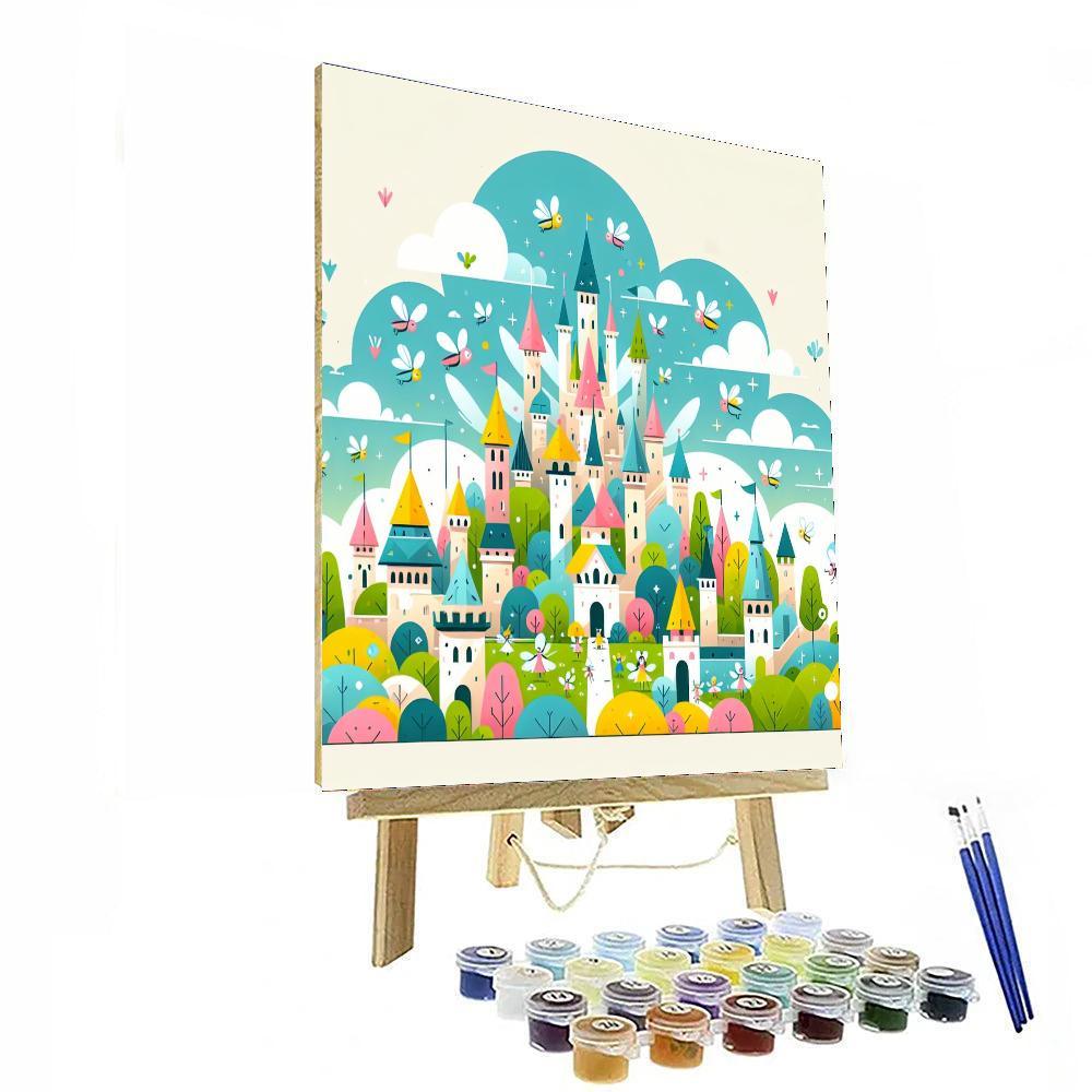 Fairy Kingdom Adventure Paint By Color
