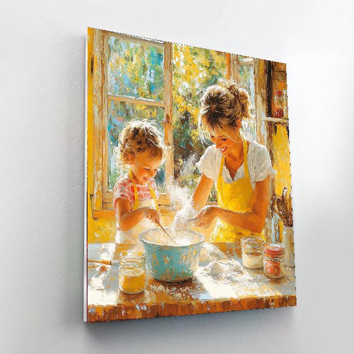 The Heart Of Our Home Painting Number Kit