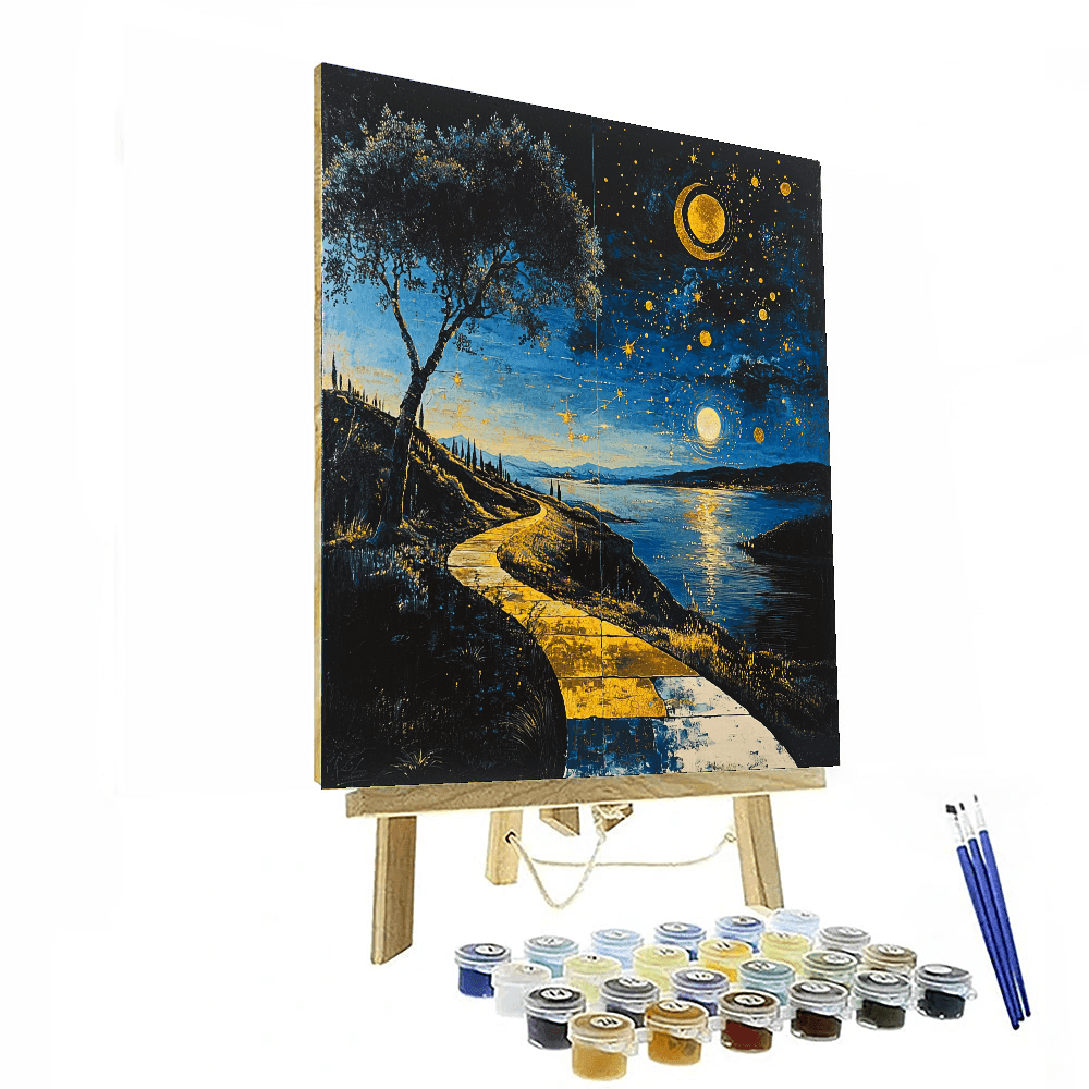 Salvador Dalí Inspired Eternal Bliss  Paint By Numbers