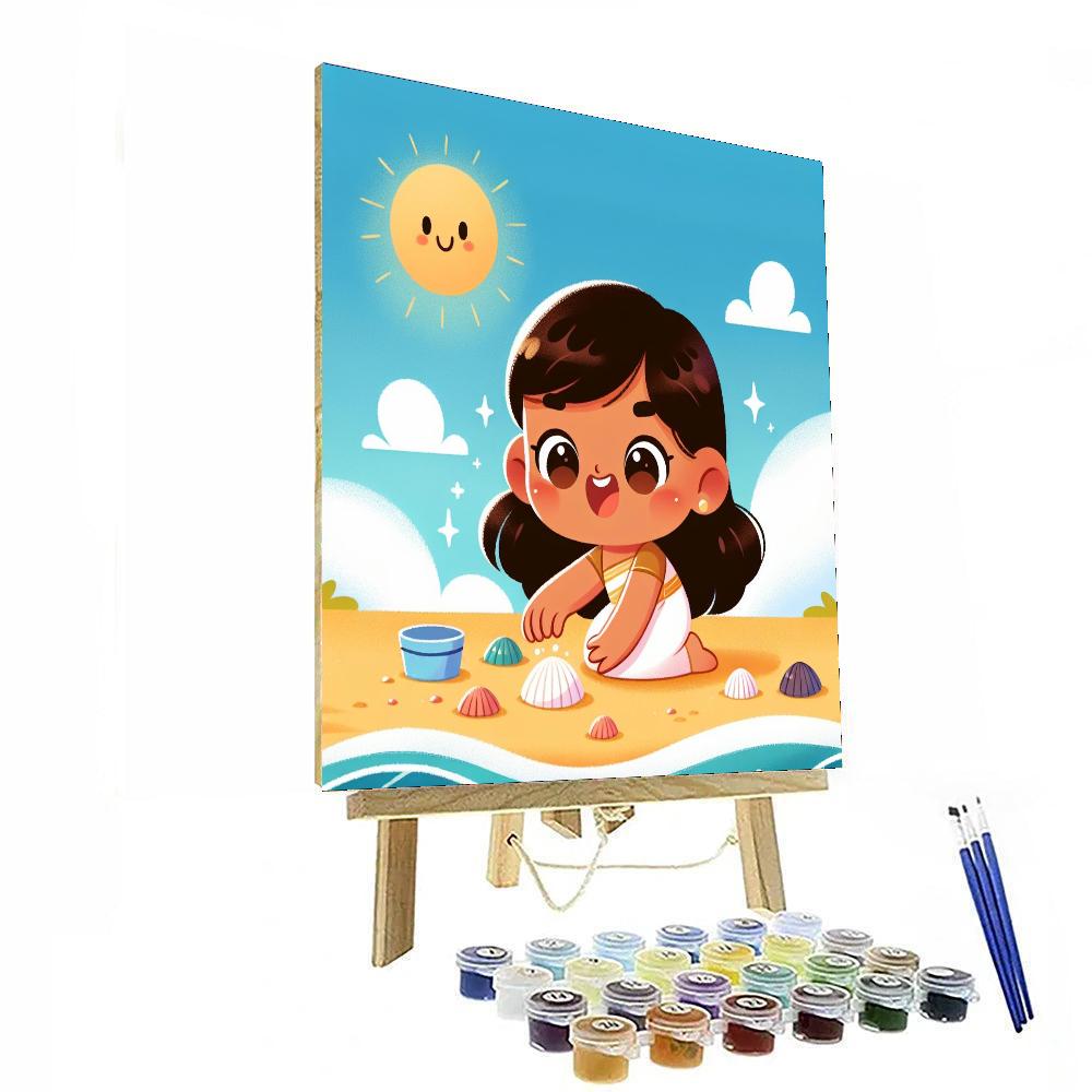 Seaside Shell Collector Numbered Painting Kits
