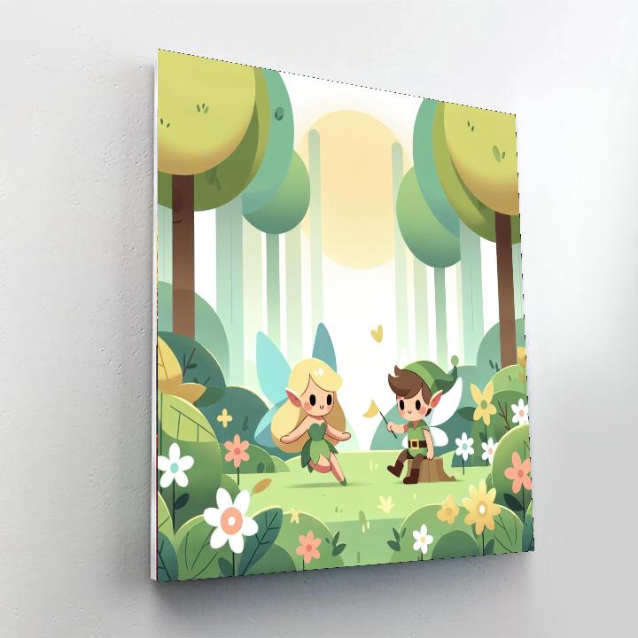 Magic Forest Gathering Numbered Painting Kits