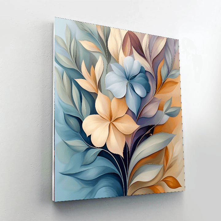 Georgia O'Keeffe Inspired Whispers Of The Wind  Paint By Color