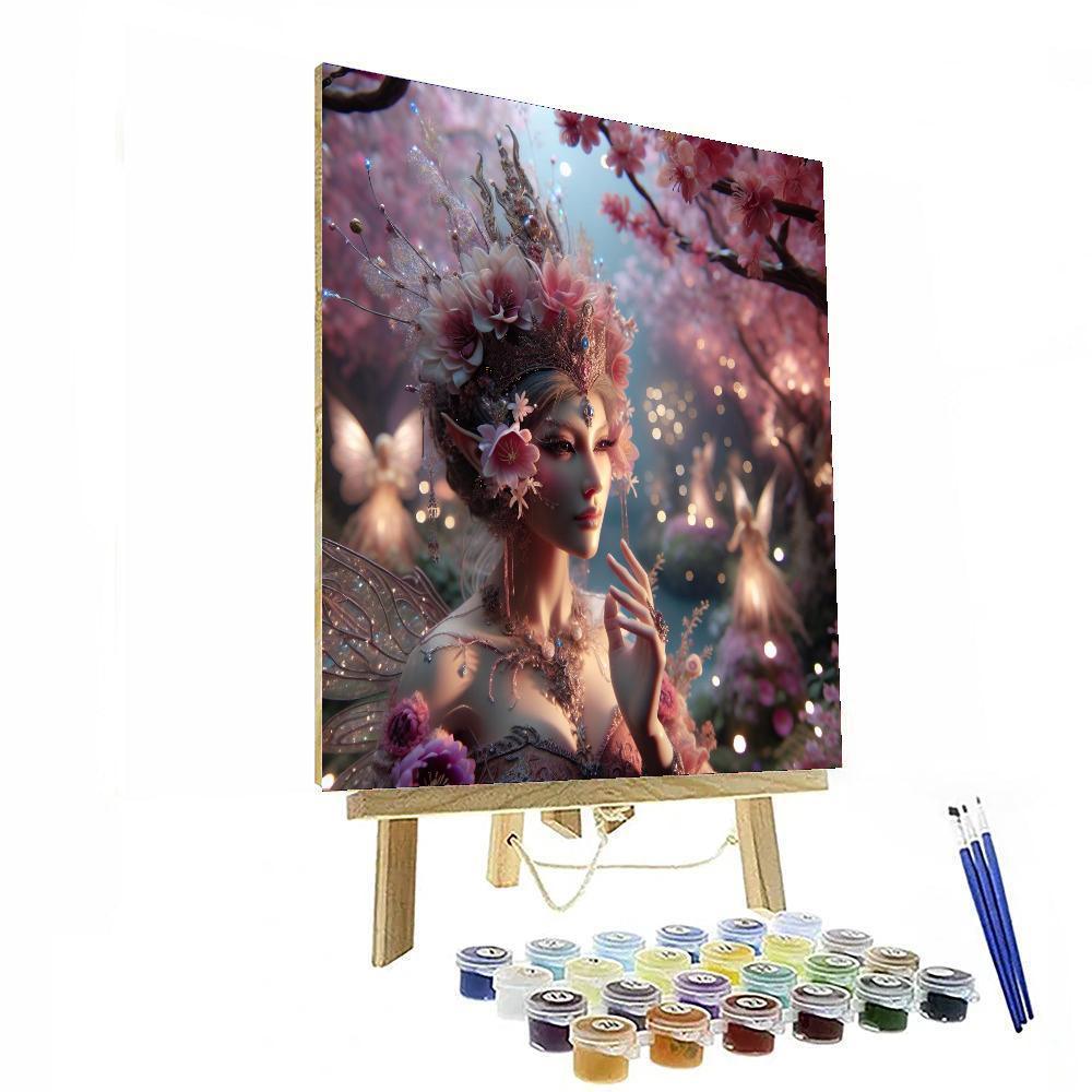 Ethereal Fairy Queen Paint By Numbers Art