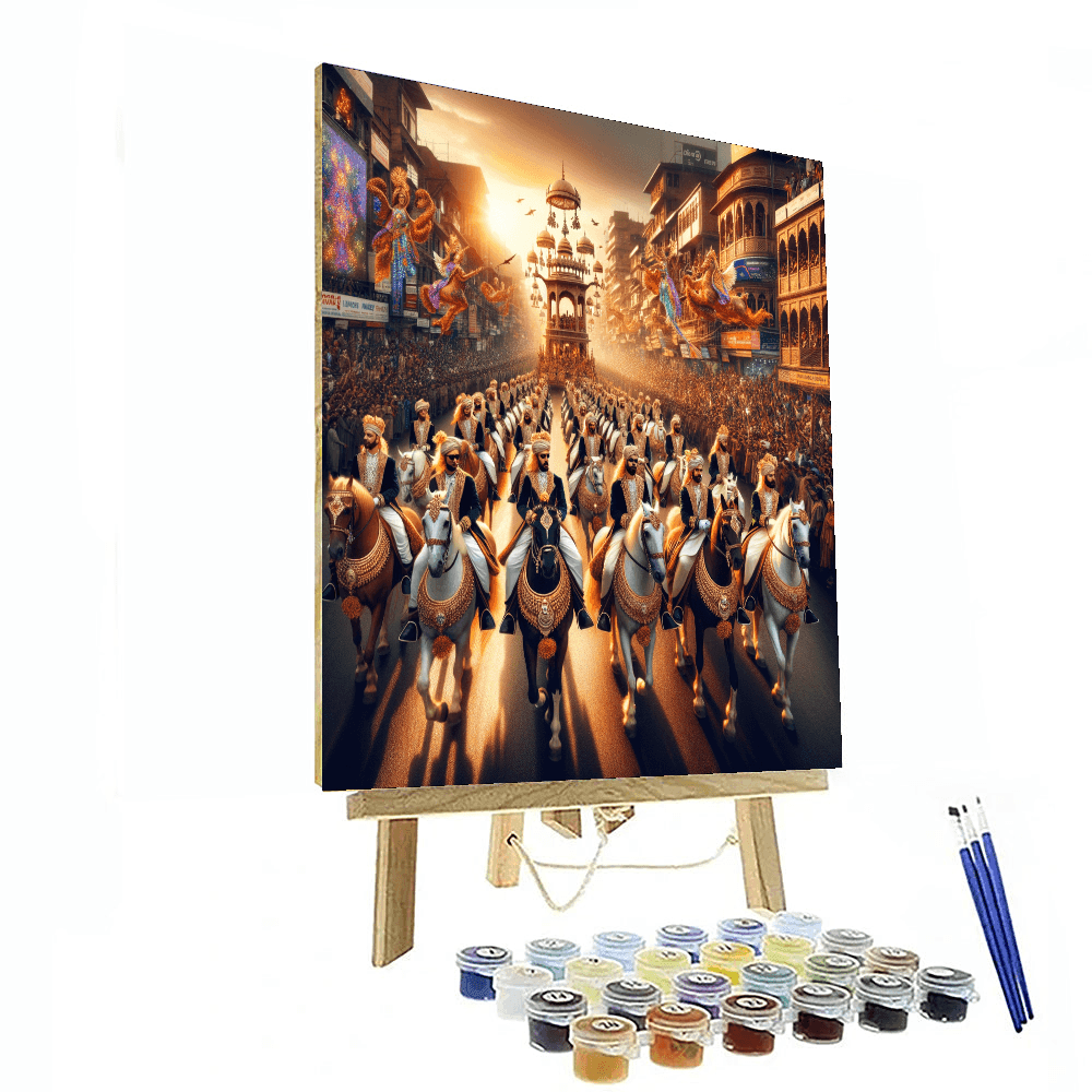 Durbar Festival - Nigeria Painting By Numbers Kit