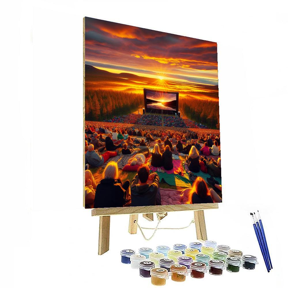 Helsinki Midnight Sun Film Festival - Finland Paint By Color