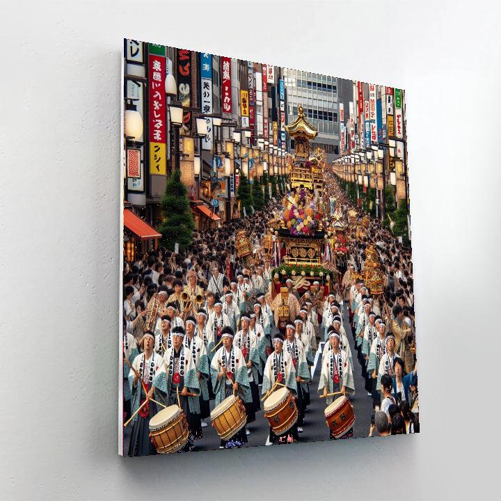 Kanda Matsuri - Japan Paint By Numbers Art
